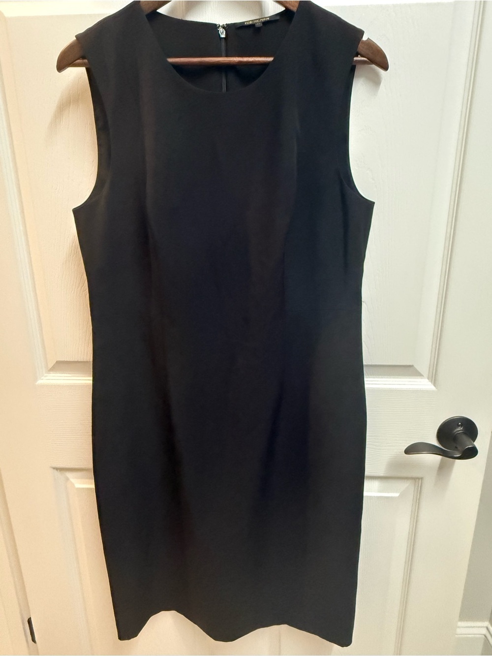 Kobi Halperin Meridian Sheath Dress, Classic Black Sleeveless Sheath Dress